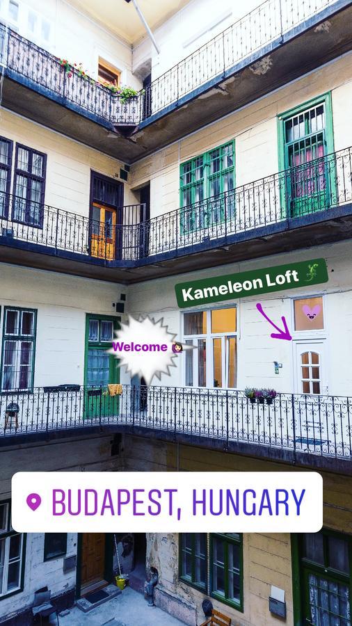 Apartamento Kameleon Loft Budapest Exterior foto